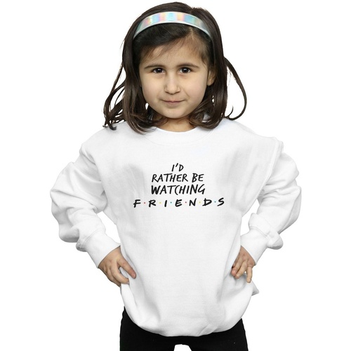 Vêtements Fille Sweats Friends Top 5 des ventes Blanc