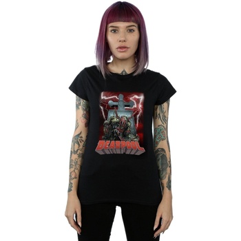 Vêtements Femme Tri par pertinence Marvel Deadpool Grave Noir