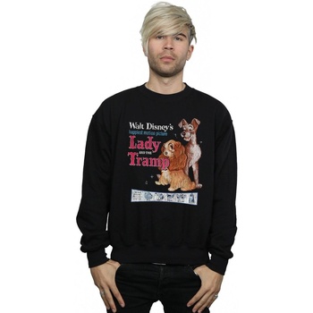 Vêtements Homme Sweats Disney Lady And The Tramp Distressed Classic Poster Noir