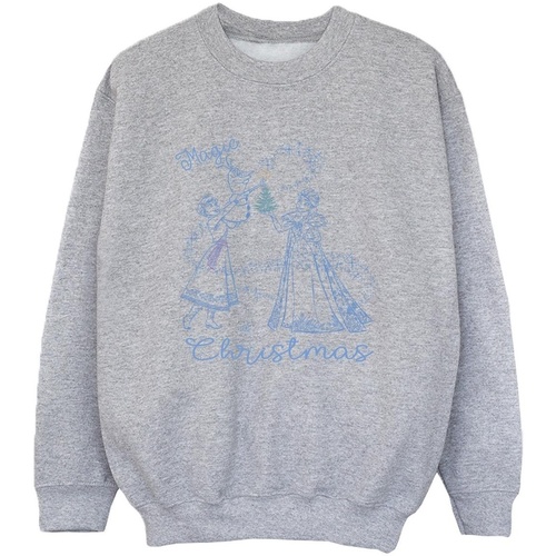 Vêtements Garçon Sweats Disney Frozen Magic Christmas Gris
