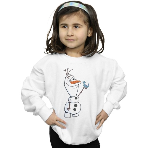 Vêtements Fille Sweats Disney Frozen 2 Olaf And Salamander Blanc