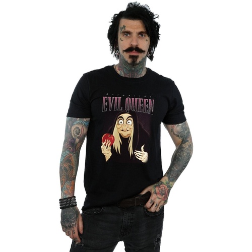 Vêtements Homme T-shirts manches longues Disney Snow White Evil Queen Montage Noir