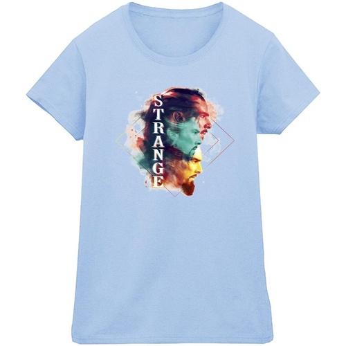Vêtements Femme T-shirts manches longues Marvel Doctor Strange Cloud Bleu