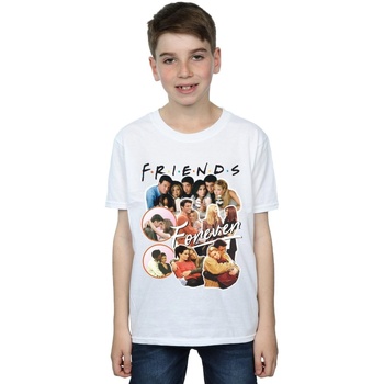 Vêtements Garçon T-shirts manches courtes Friends The One With All The Hugs Blanc
