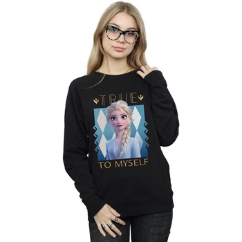 Vêtements Femme Sweats Disney Frozen 2 Elsa True To Myself Noir