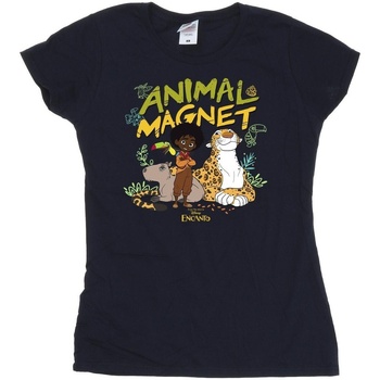 Vêtements Femme T-shirts manches longues Disney Encanto Animal Magnet Bleu