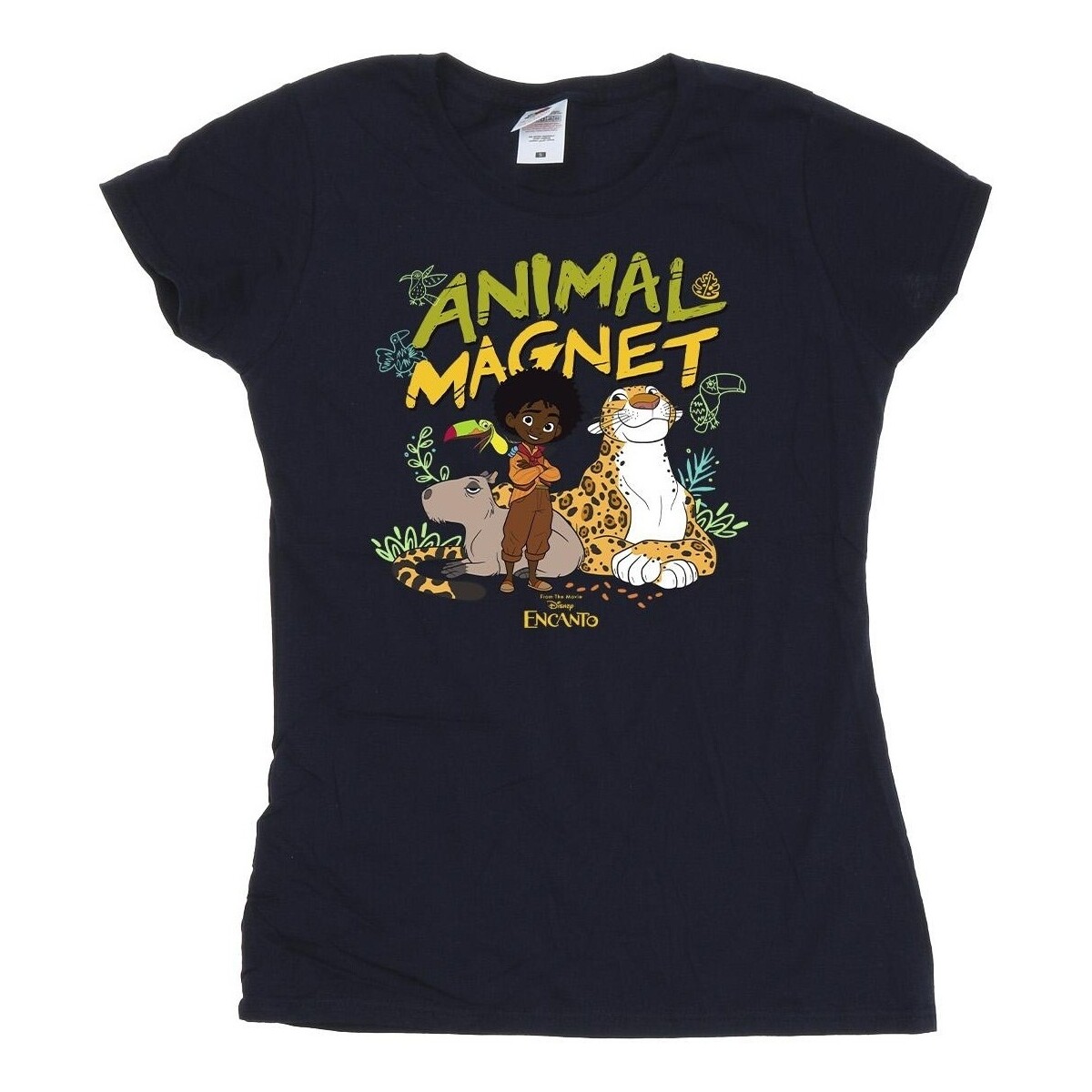 Vêtements Femme T-shirts manches longues Disney Encanto Animal Magnet Bleu