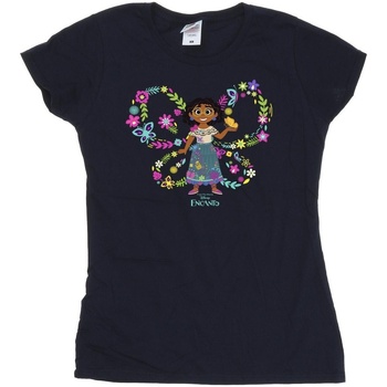 Vêtements Femme T-shirts manches longues Disney Encanto Mirabel Butterfly Bleu