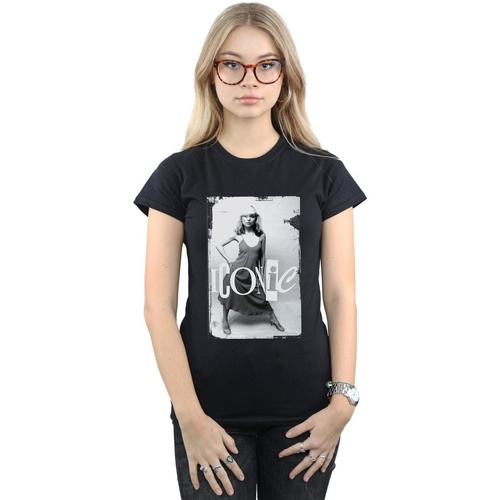 Vêtements Femme T-shirts manches longues Debbie Harry Iconic Photo Noir