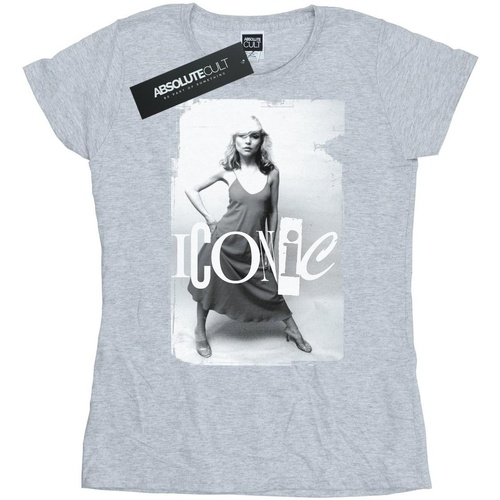 Vêtements Femme T-shirts manches longues Debbie Harry Iconic Photo Gris