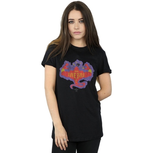 Vêtements Femme T-shirts manches longues Disney Big Hero 6 Baymax Many Poses Live Noir