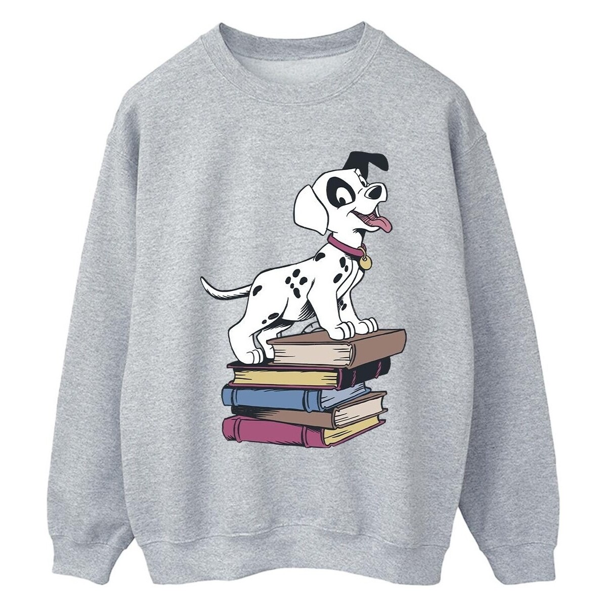 Vêtements Femme Sweats Disney 101 Dalmatians Books Gris
