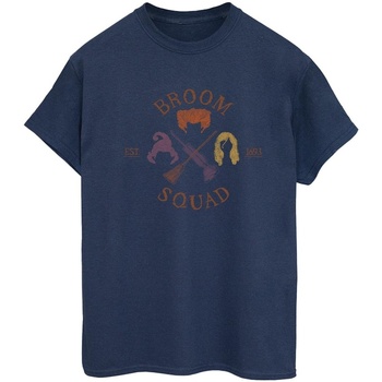 Vêtements Femme T-shirts manches longues Disney Hocus Pocus Broom Squad 93 Bleu