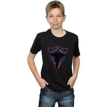 Vêtements Garçon T-shirts manches courtes Harry Potter Neon Dementors Noir