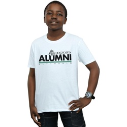 Vêtements Garçon T-shirts manches courtes Harry Potter Hogwarts Alumni Slytherin Blanc