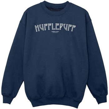 Vêtements Fille Sweats Harry Potter Hufflepuff Logo Bleu