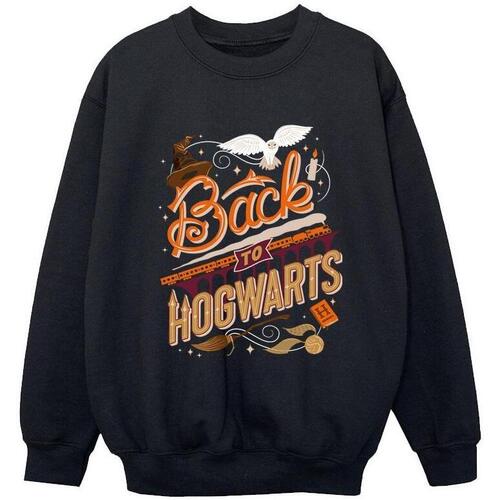 Vêtements Fille Sweats Harry Potter Back To Hogwarts Noir