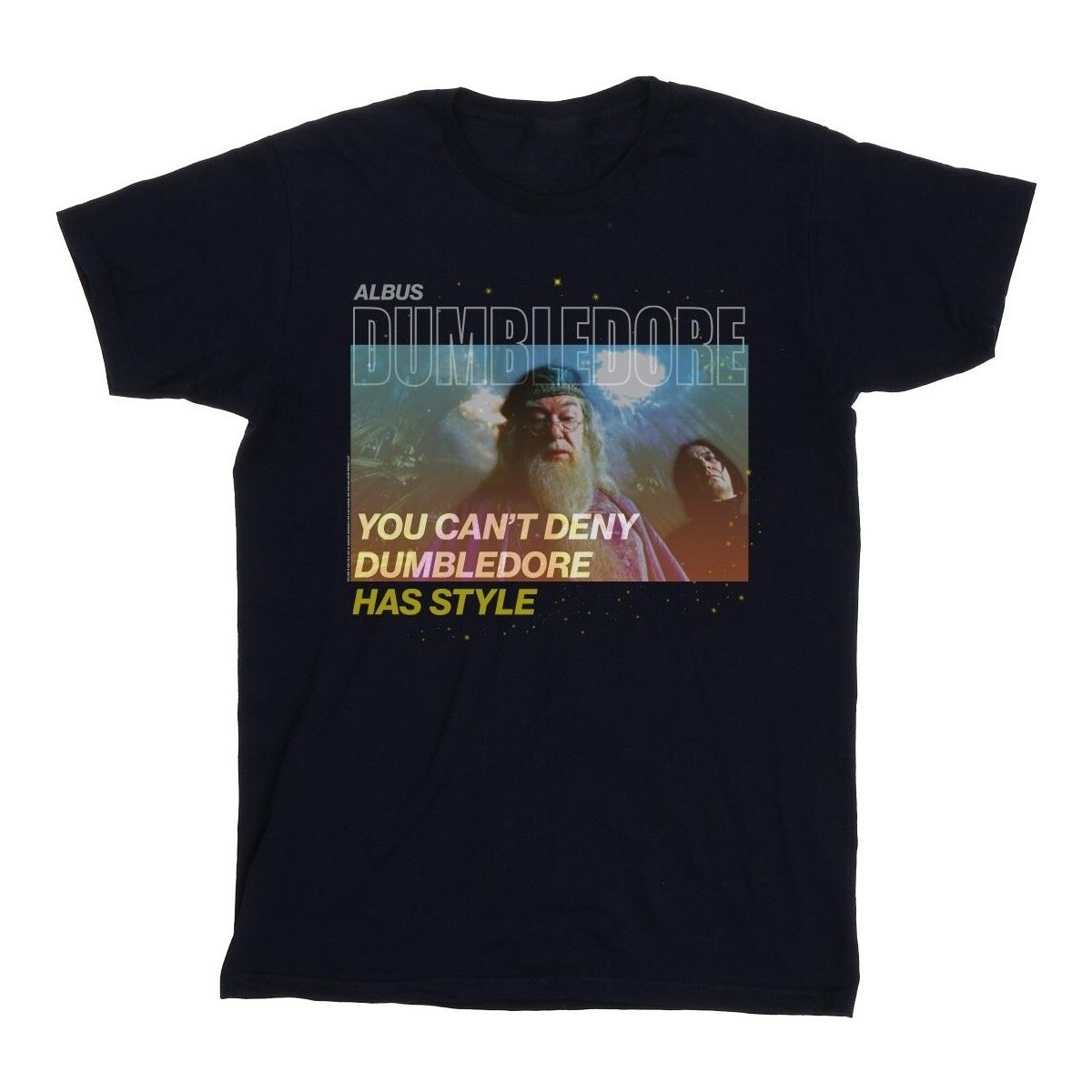 Vêtements Garçon T-shirts manches courtes Harry Potter Dumbledore Style Bleu