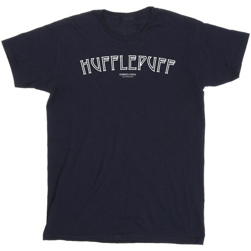 Vêtements Garçon Hufflepuff Badger Crest Harry Potter Hufflepuff Logo Bleu