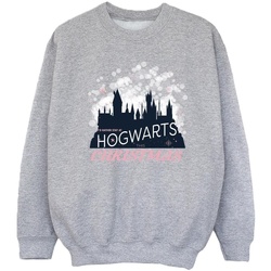 Vêtements Fille Sweats Harry Potter Hogwarts Christmas Gris
