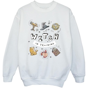 Vêtements Fille Sweats Harry Potter Witch In Training Blanc