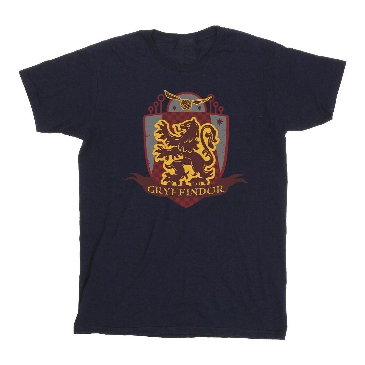 Vêtements Garçon T-shirts manches courtes Harry Potter Gryffindor Chest Badge Bleu