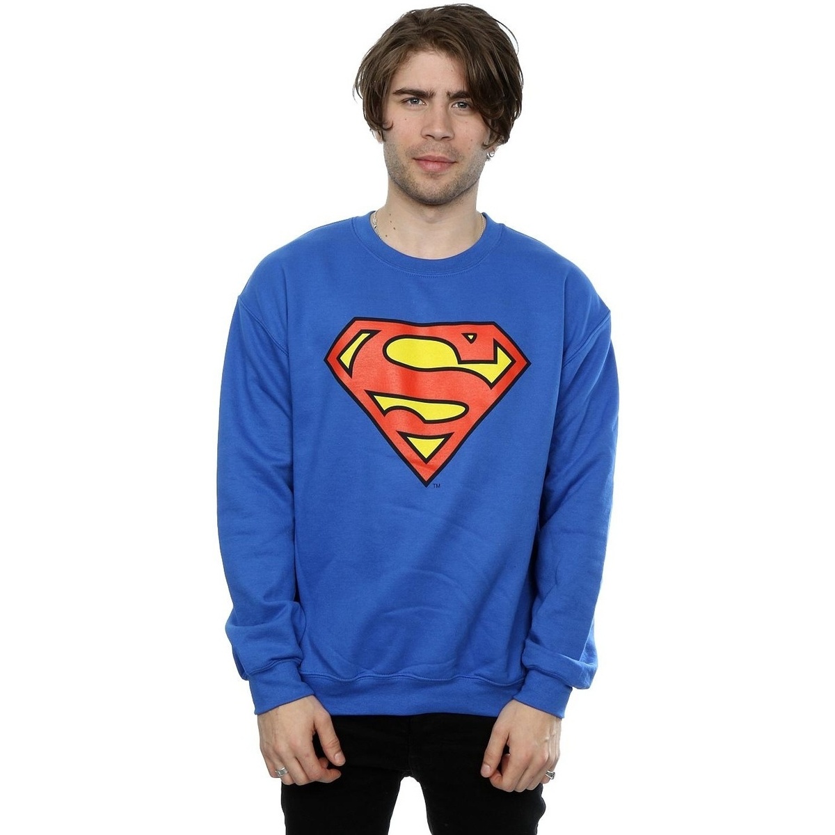 Vêtements Homme Sweats Dc Comics Superman Logo Bleu