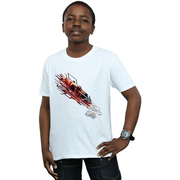 Vêtements Garçon T-shirts Unique21 manches courtes Marvel  Blanc