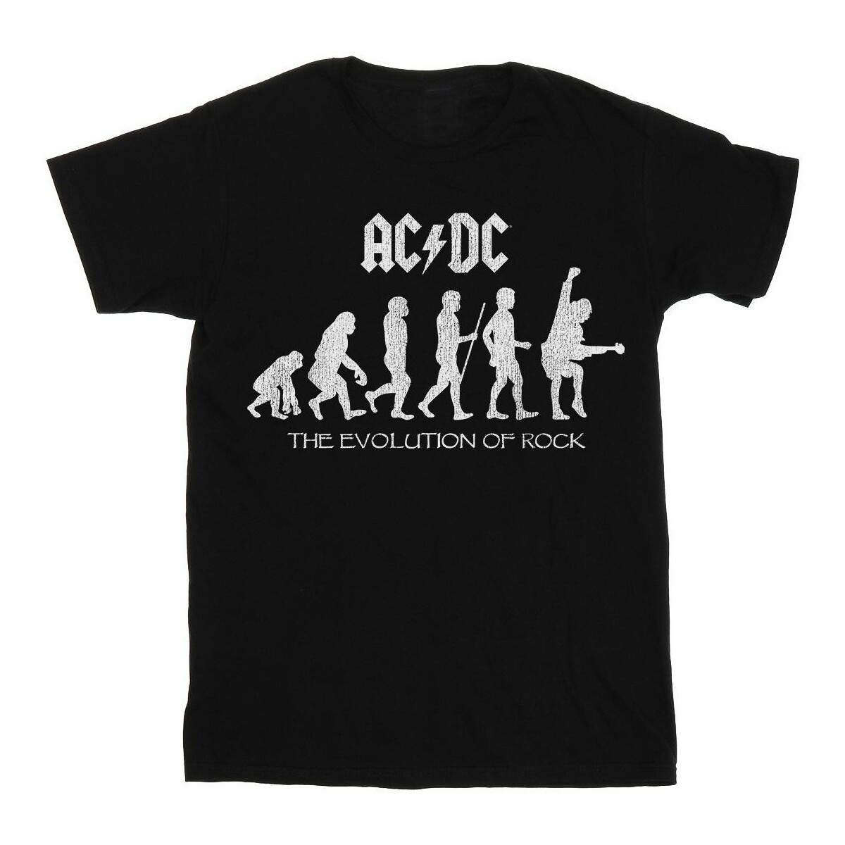 Vêtements Garçon T-shirts manches courtes Acdc  Noir