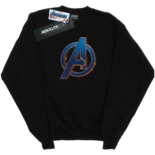 Vêtements Fille Sweats Marvel Avengers Endgame Heroic Logo Noir