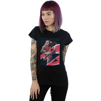 Vêtements Femme T-shirts manches longues Marvel Avengers Ant-Man And The Wasp Collage Noir