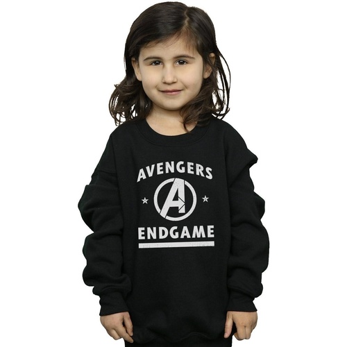 Vêtements Fille Sweats Marvel Avengers Endgame Varsity Noir