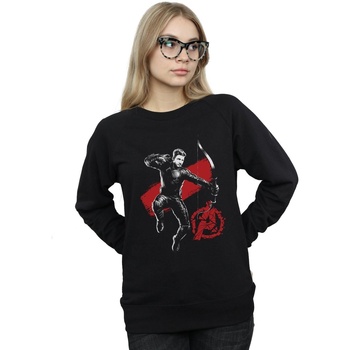 Vêtements Femme Sweats Marvel crew-neck sweatshirt Nero Noir