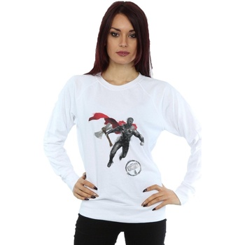 Vêtements Femme Sweats Marvel Avengers Endgame Painted Thor Blanc