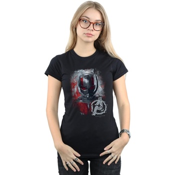 Vêtements Femme T-shirts manches longues Marvel Avengers Endgame Ant-Man Brushed Noir
