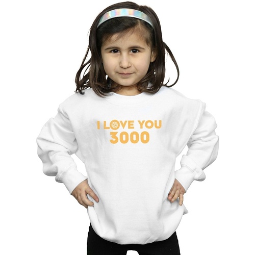 Vêtements Fille Sweats Marvel Voir la sélection 3000 Arc Reactor Blanc