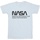 Vêtements Garçon T-shirts hors manches courtes Nasa Logo One Tone Blanc
