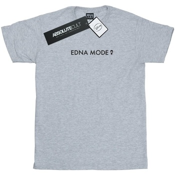 Vêtements Homme T-shirts manches longues Disney The Incredibles Edna Mode Gris