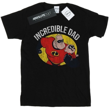 Vêtements Homme T-shirts manches longues Disney The Incredibles Bob Parr Incredible Dad Noir