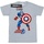 Vêtements Homme T-shirts manches longues Marvel Captain America The First Avenger Gris
