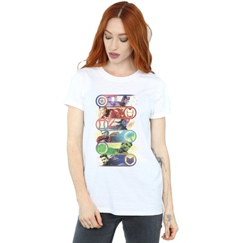 Vêtements Femme T-shirts manches longues Marvel Morbius Midnight Sons Heroes Blanc