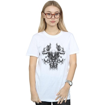 Vêtements Femme T-shirts manches longues Marvel Avengers 2020146 22x7cm Rorschach Blanc
