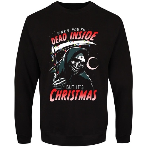 Vêtements Homme Sweats Grindstore When You're Dead Inside But It's Christmas Noir
