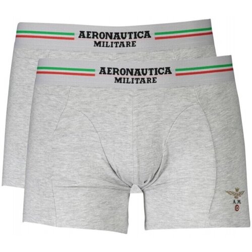 Sous-vêtements Homme Boxers Aeronautica Militare SCOBX002J508 Gris