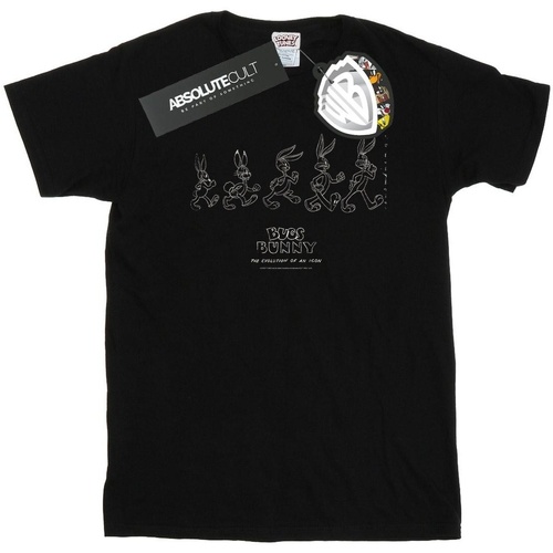Vêtements Garçon T-shirts manches courtes Dessins Animés Bugs Cool To Be Kind Noir