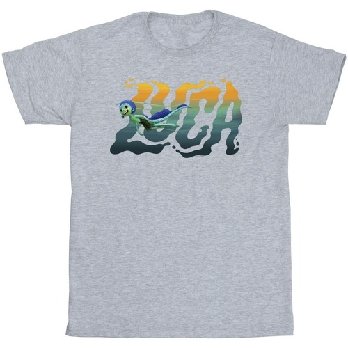 Vêtements Fille T-shirts manches longues Disney Luca Swim Gris