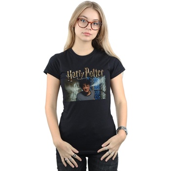 Vêtements Femme T-shirts manches longues Harry Potter Steam Ears Noir