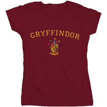Vêtements Femme T-shirts manches longues Harry Potter Gryffindor Crest Multicolore