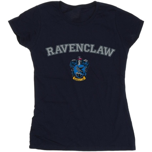 Vêtements Femme T-shirts manches longues Harry Potter Ravenclaw Crest Bleu