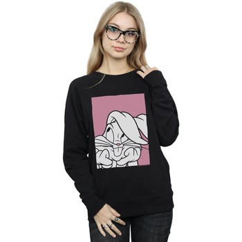 Vêtements Femme Sweats Dessins Animés Bugs Bunny Adore Noir
